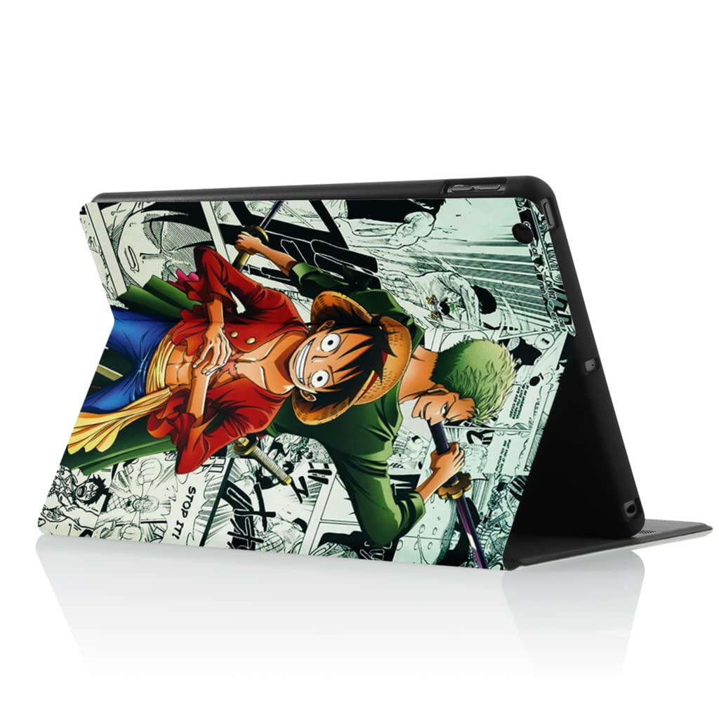 Apple iPad Air 2 9.7 inç Anime Jungs One Piece Luffy Ace Zoro için